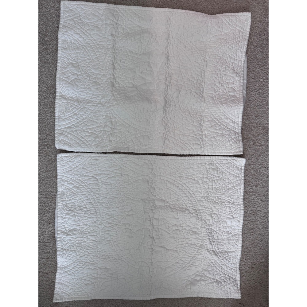 Opalhouse White Quilted Medallion Pillow Shams Set of 2 Standard Target Boho